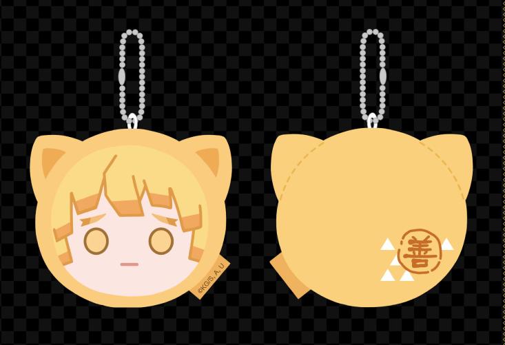 Anime Plush Pendant Doll-DS