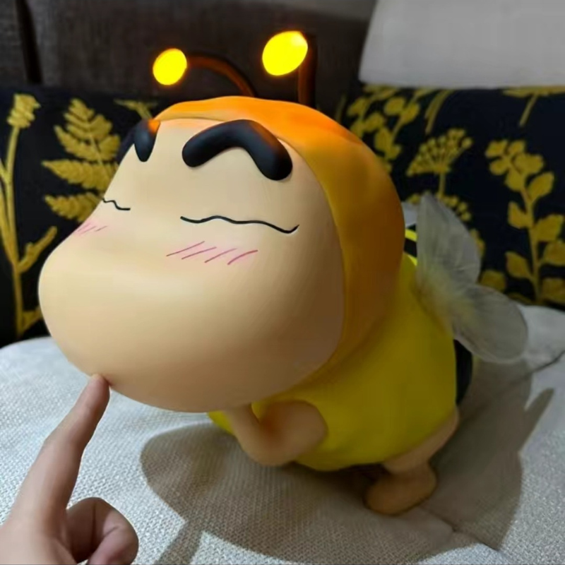 Kawaii Cartoon Little Bee Night Light Ornament