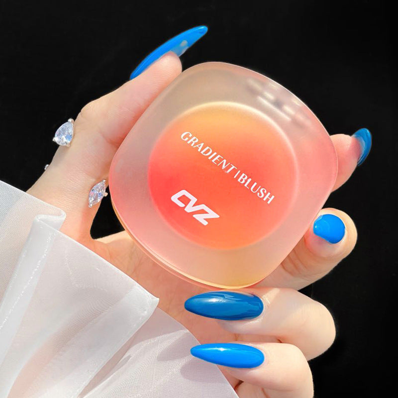 Cute Round Tri-color Gradient Girl Blush