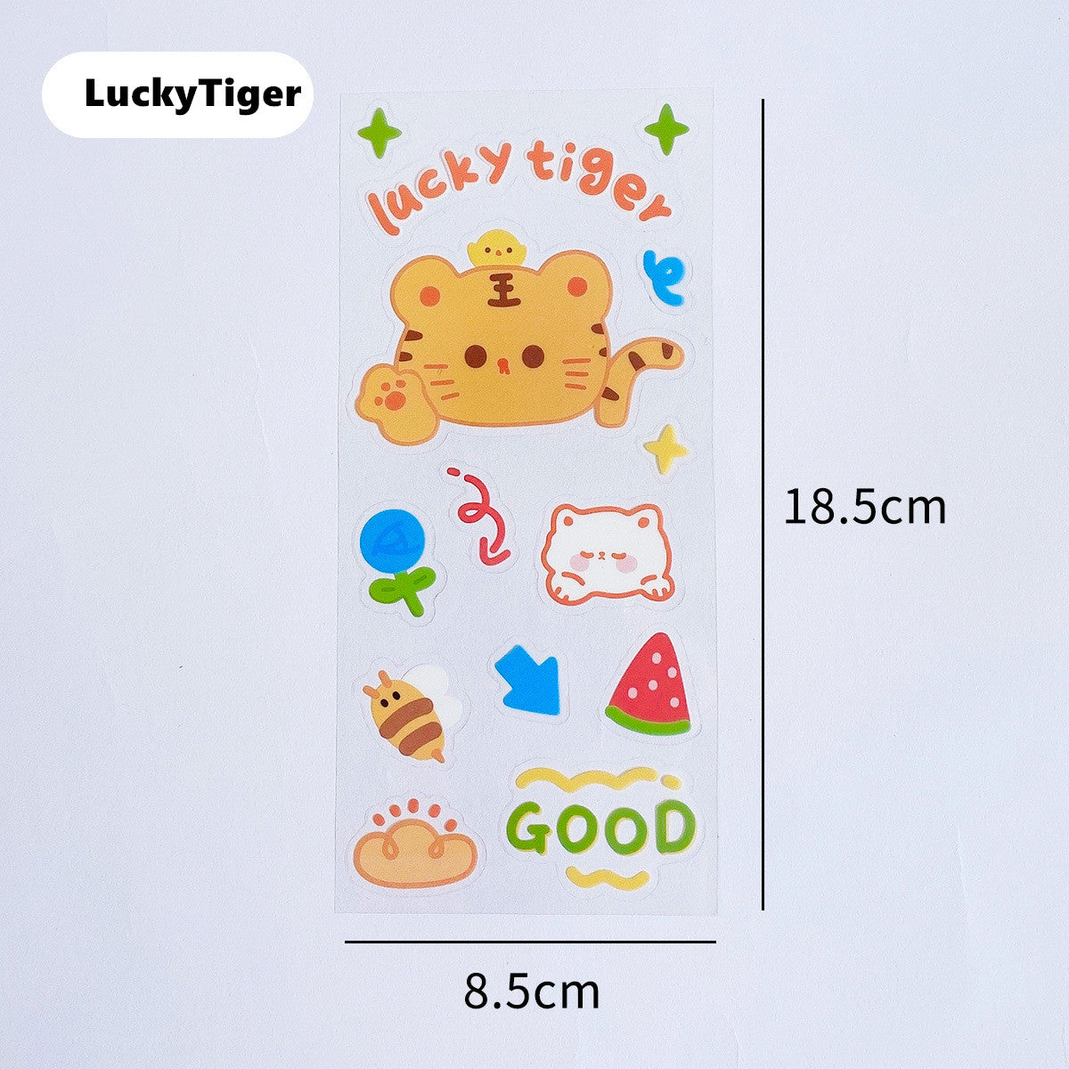 Cute Transparent PVC Sticker