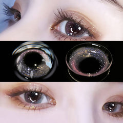 Star Tour Purple Gray Contact Lenses