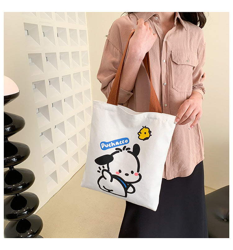 Pochacco Simple Tote Bag