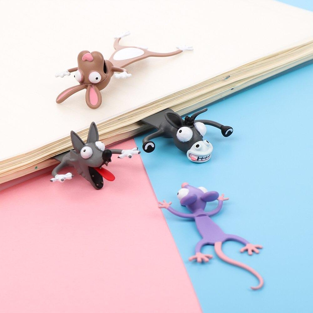 Wacky Animal Bookmarks