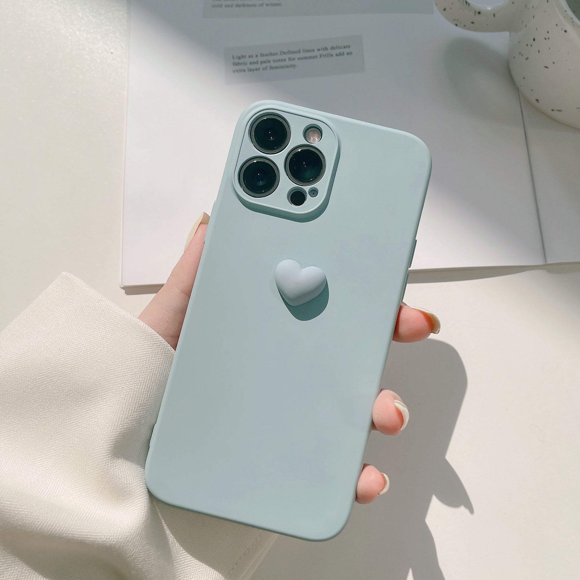 Love Liquid Silicone Phone Case