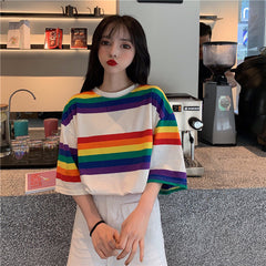 Sweet Girl Rainbow Tee