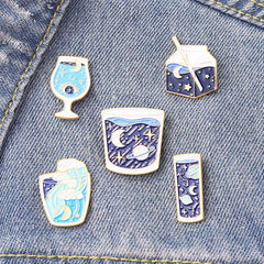 Creative Starry Sky Pins