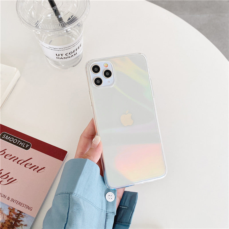 Bubble Rainbow Laser Phone Case