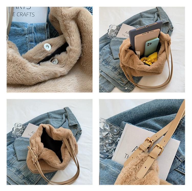 Plush Shoulder Bag