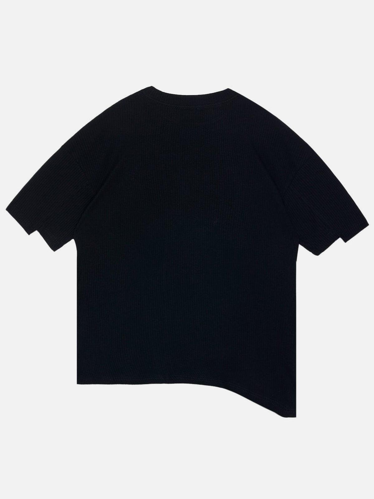 Patchwork Personalized Zipper Tee