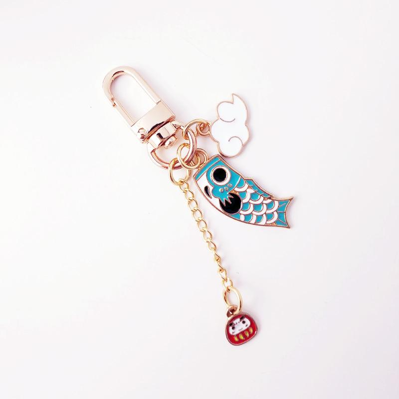 Lucky Rich Fish Keychain