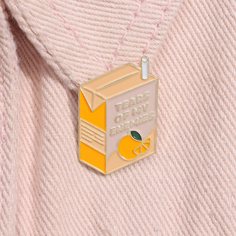 Cute Orange Style Pins