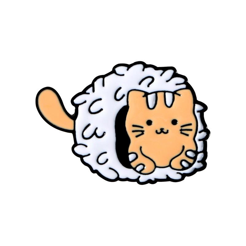 Cute Teacup Blanket Cat Pins