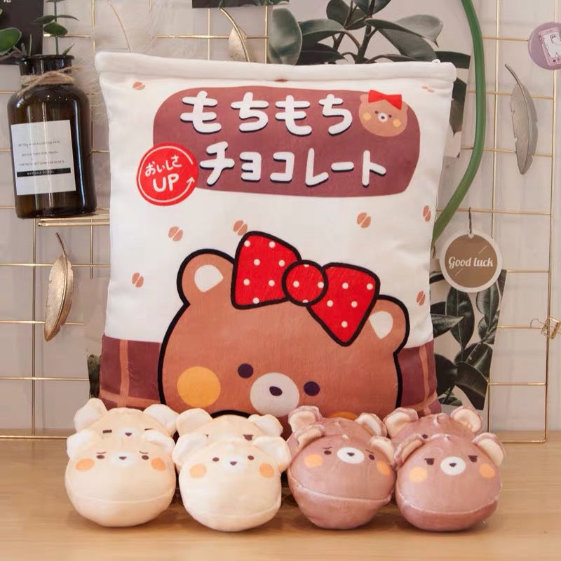 A Bag Of 8pcs Soft Plush Toy