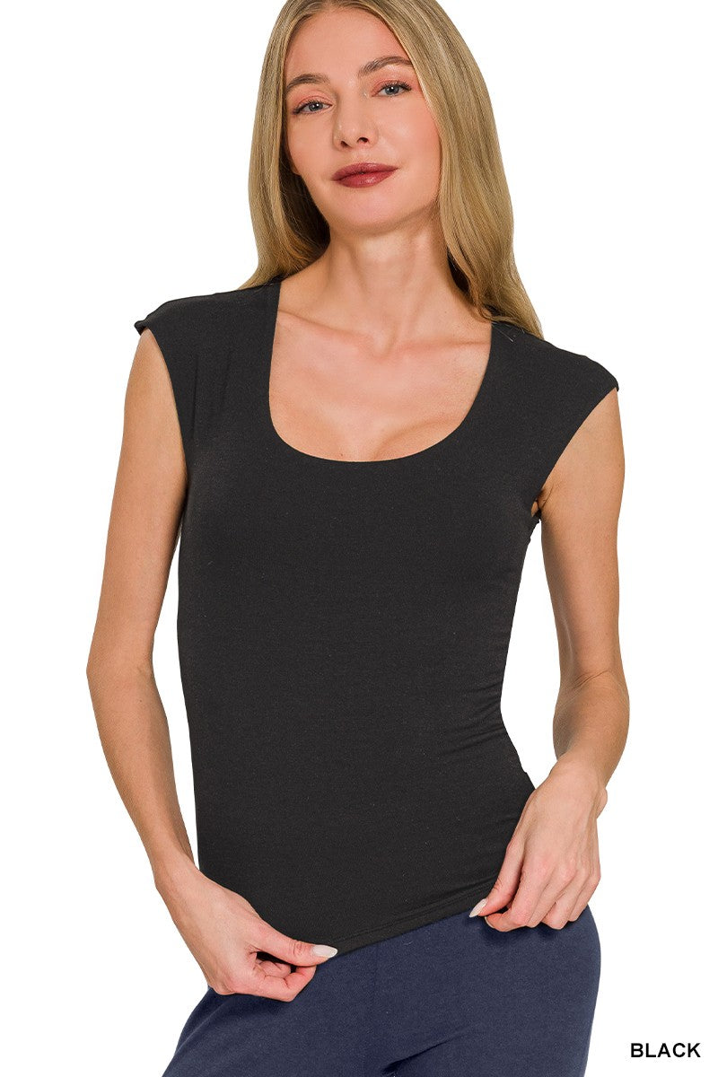 Double Layered Sleeveless Top
