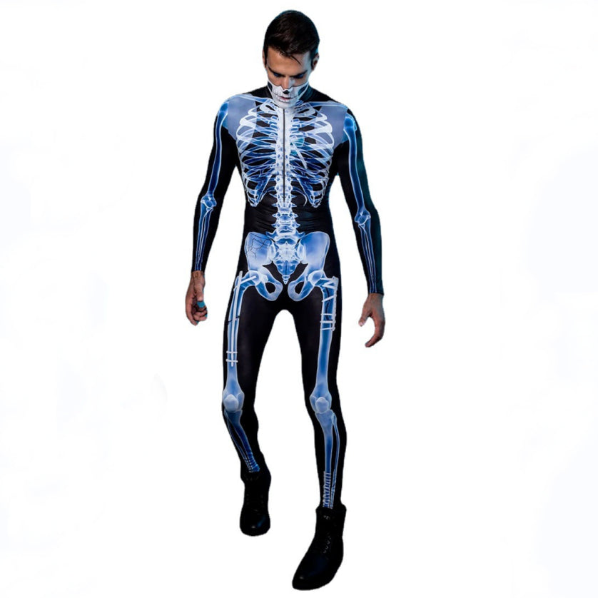 Halloween Sexy Skeleton Bodysuit