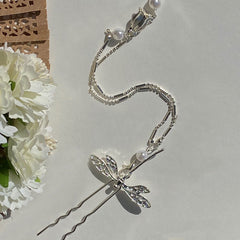 Antiquity Dragonfly U-shaped Hairpin