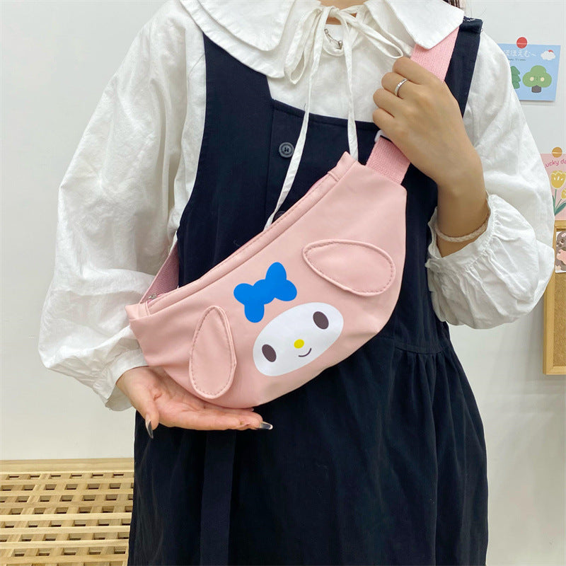 Cartoon Chest Bag Messenger Bag