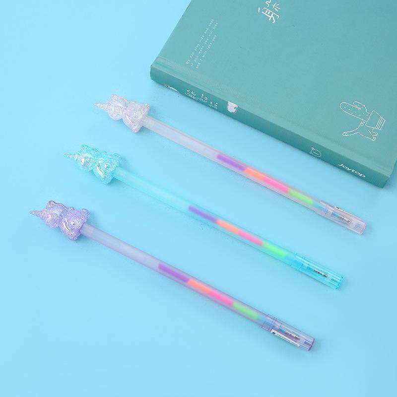 Crystal Unicorn Gel Pen-3pcs