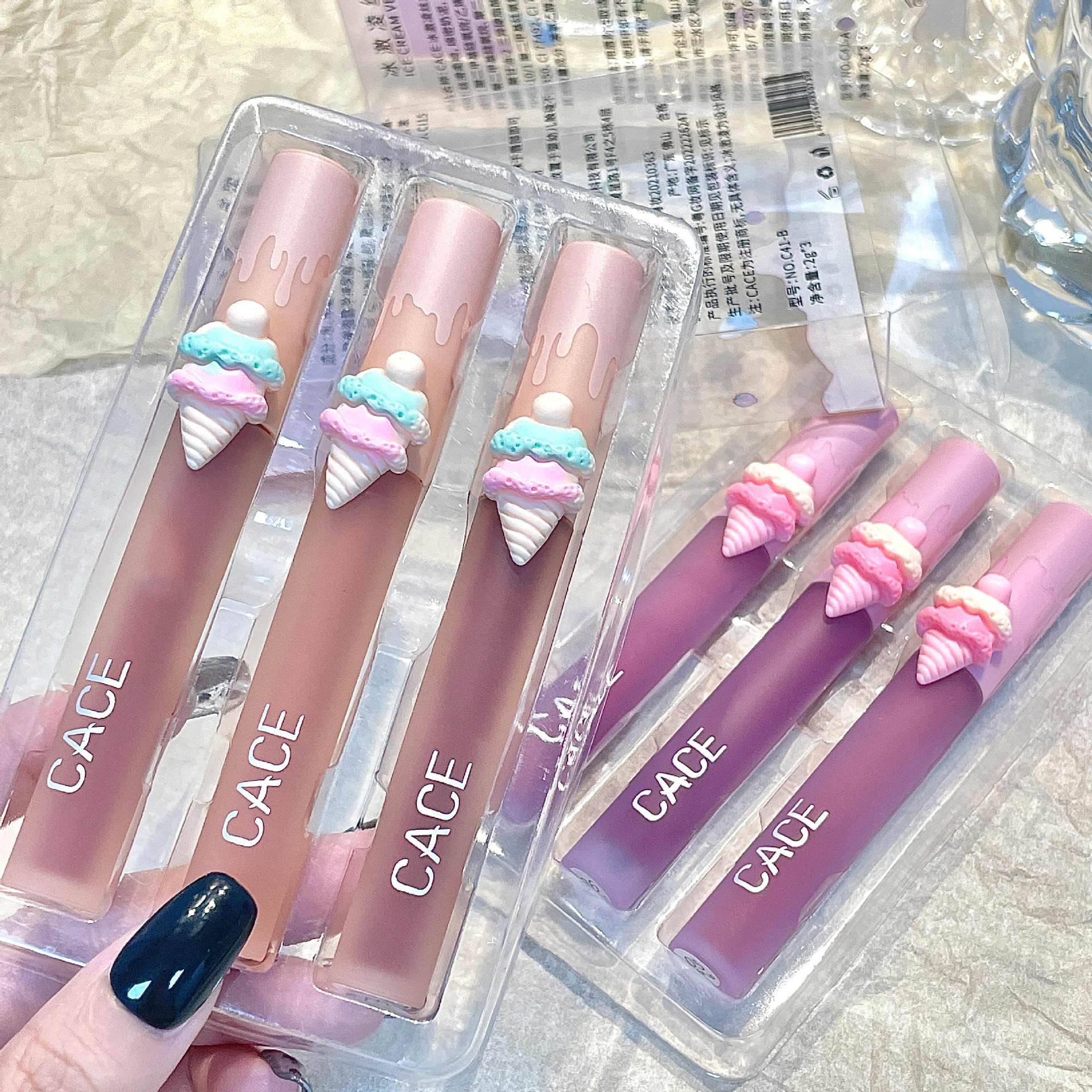 Ice Cream Mirror Lip Gloss