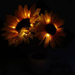 Sunflower Pot Lamp