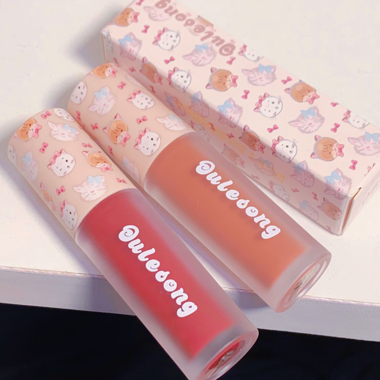 Cute Cat Pattern Lip Gloss