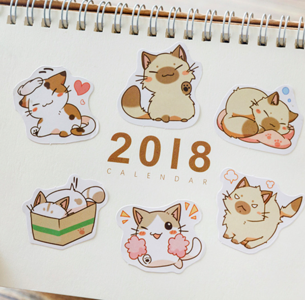 Little Milk Cat Stickers