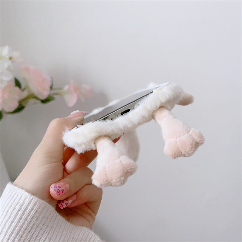 Cartoon Plush Phone Case