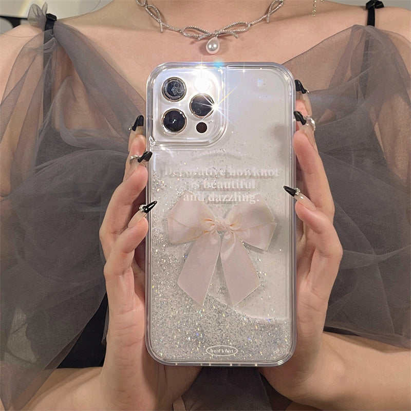 Quicksand Bow Phone Case