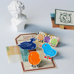 Bie Guan Cute Bird Pins