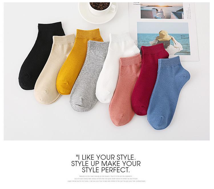 Korea Cotton Short Socks