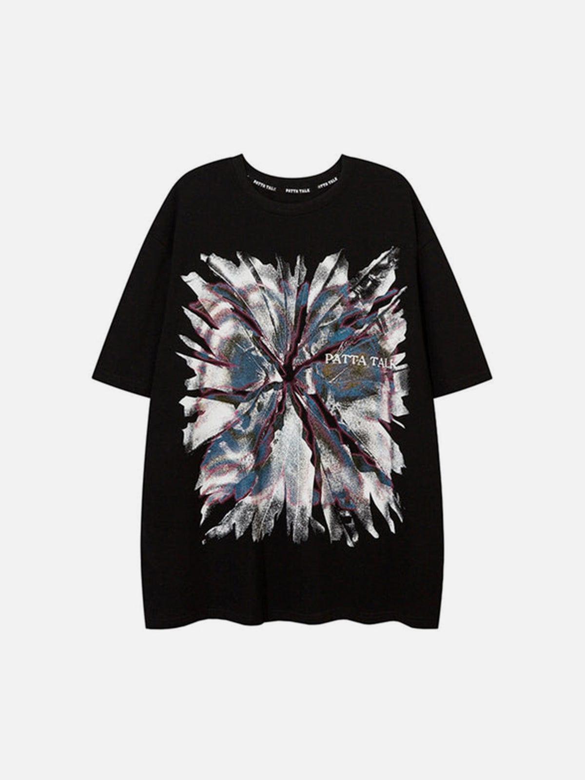 Leaf Letters Graphic Tee