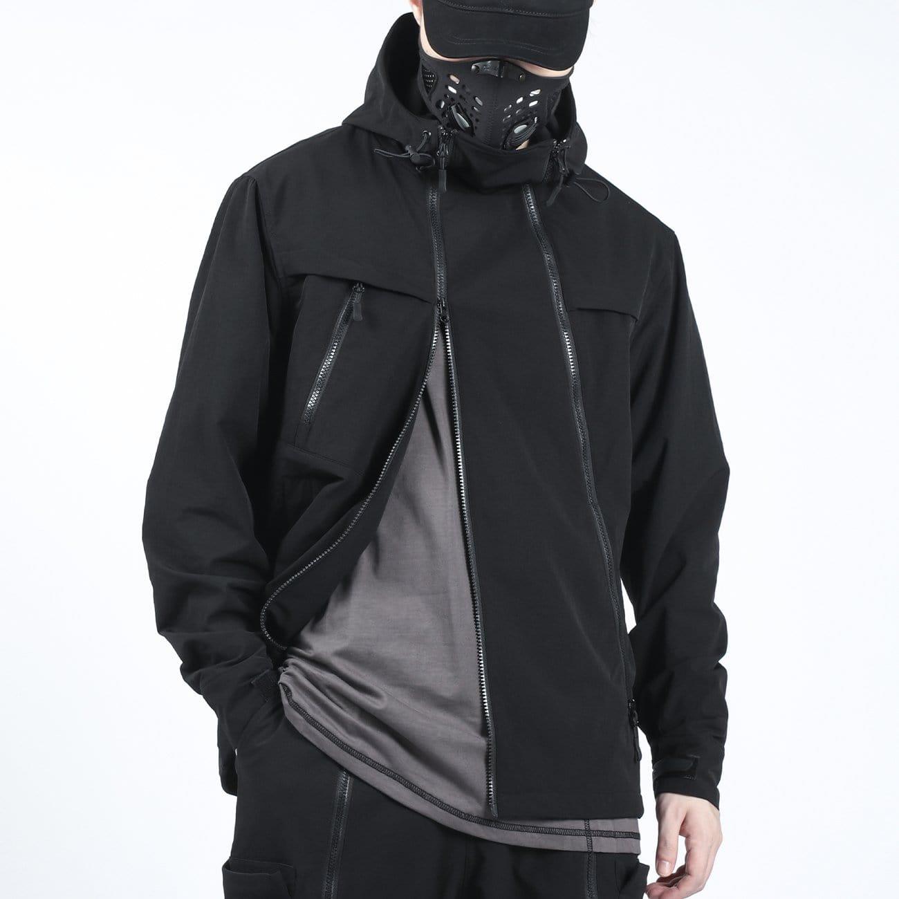 Cyberpunk Function Multi-zip Jacket