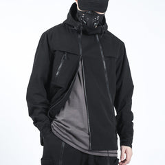 Cyberpunk Function Multi-zip Jacket