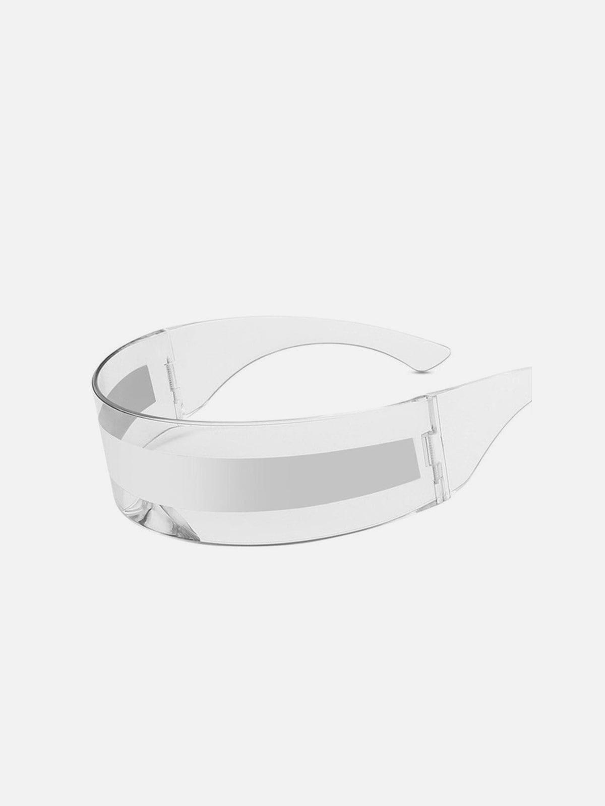 Cyberpunk Technology Translucent Gradient Glasses