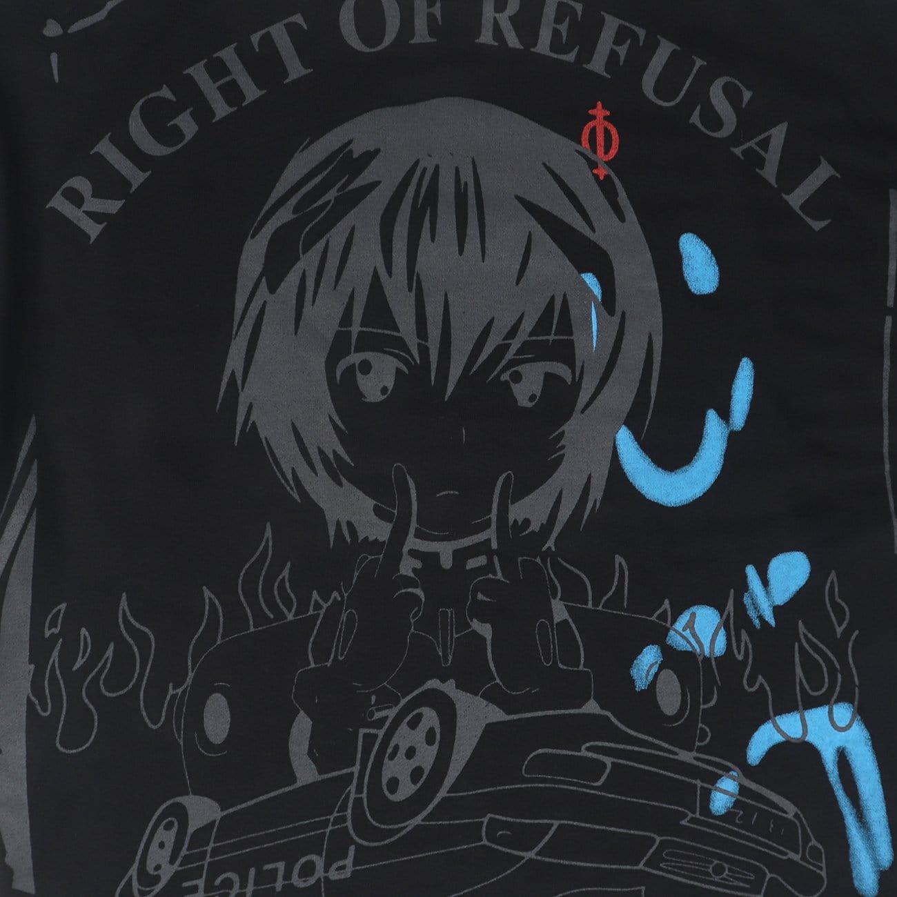 Dark Japanese Anime Print Sweatshirt