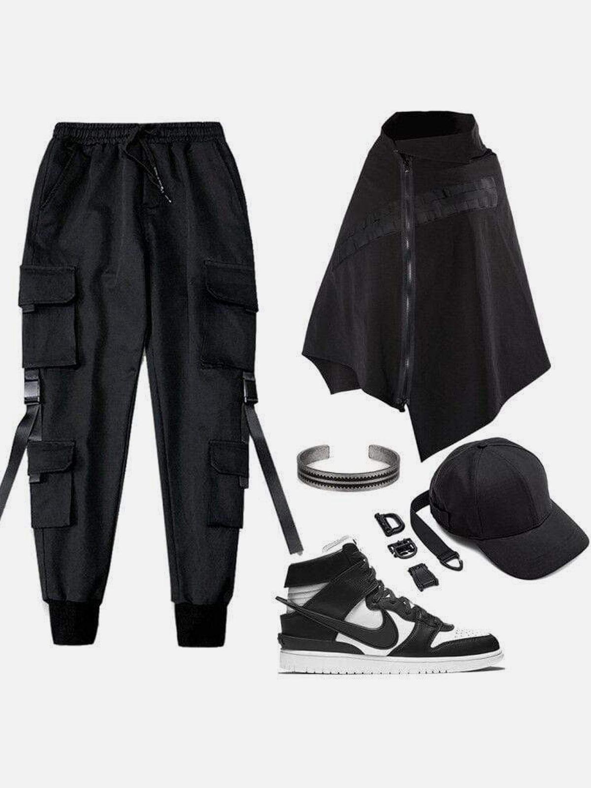 Cyberpunk Zip Up Cape