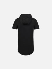 Function Side Zipper Hooded Tee
