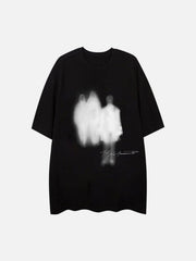 Graffiti Silhouette Graphic Tee