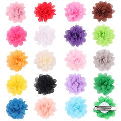 20 PCS Children's Hair Clip Flower Hairpin Set