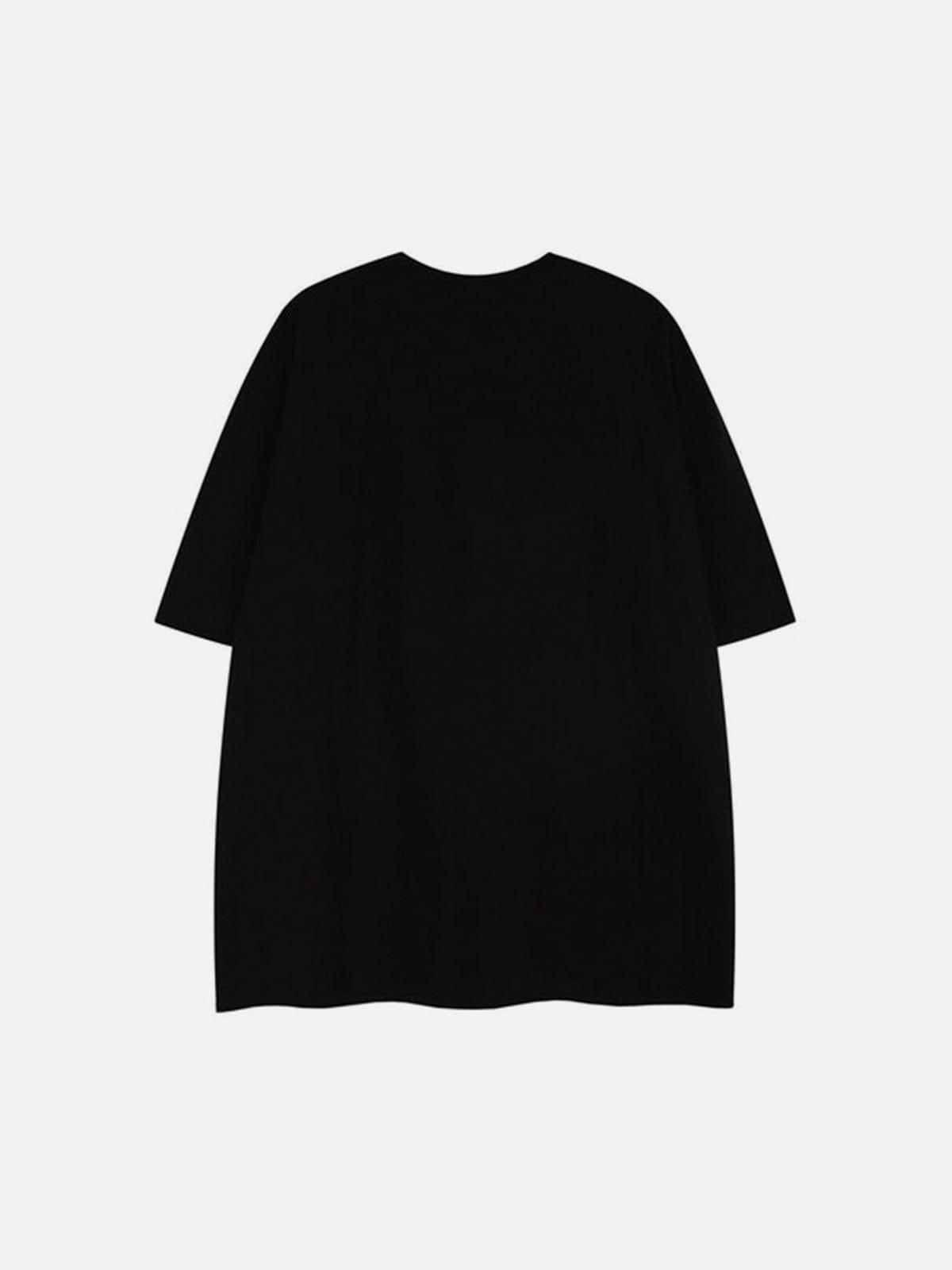 Fire Flame Cotton Graphic Tee