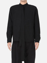Long Tie Long Sleeve Shirt