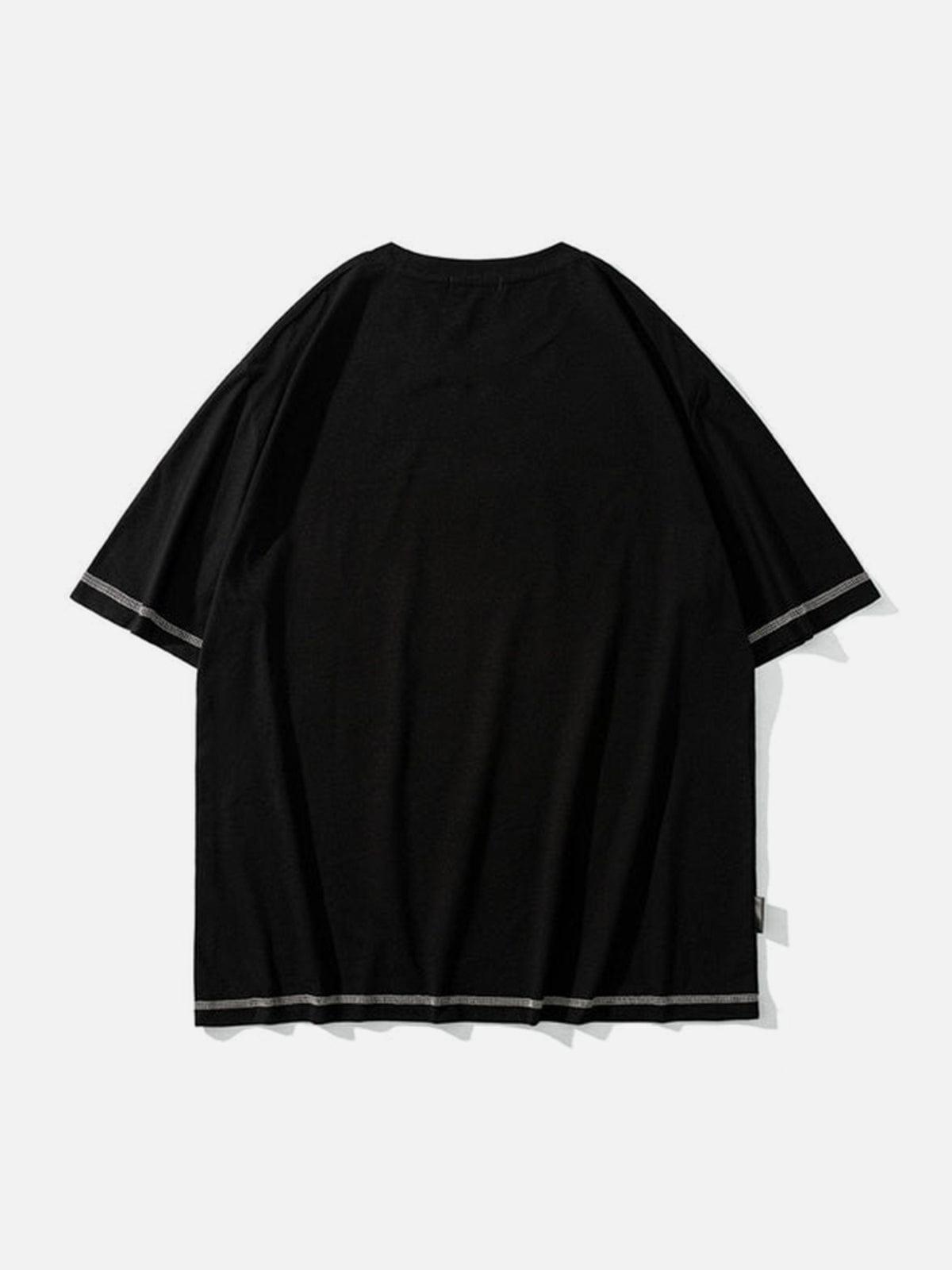 Splash Ink Letters Graphic Tee