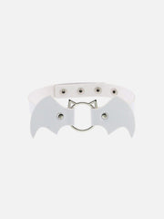 Punk Bat Vampire PU Necklace