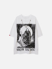 Priest Salvation Chain Graphic Tee