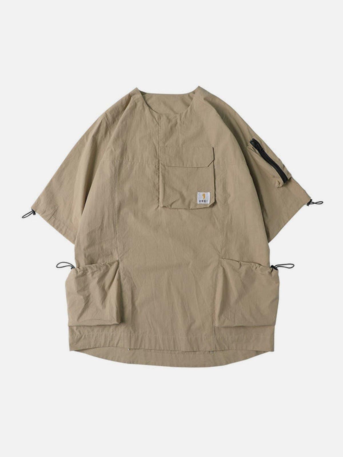 Combat Drawstring Cargo Tee