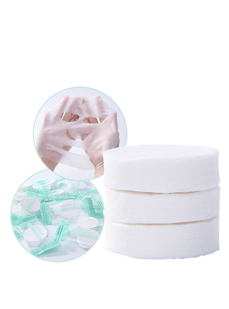 100pcs Compressed Mask Cotton Facial Sheet