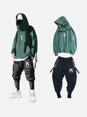 "X Dark" Zip-up Camo Pants