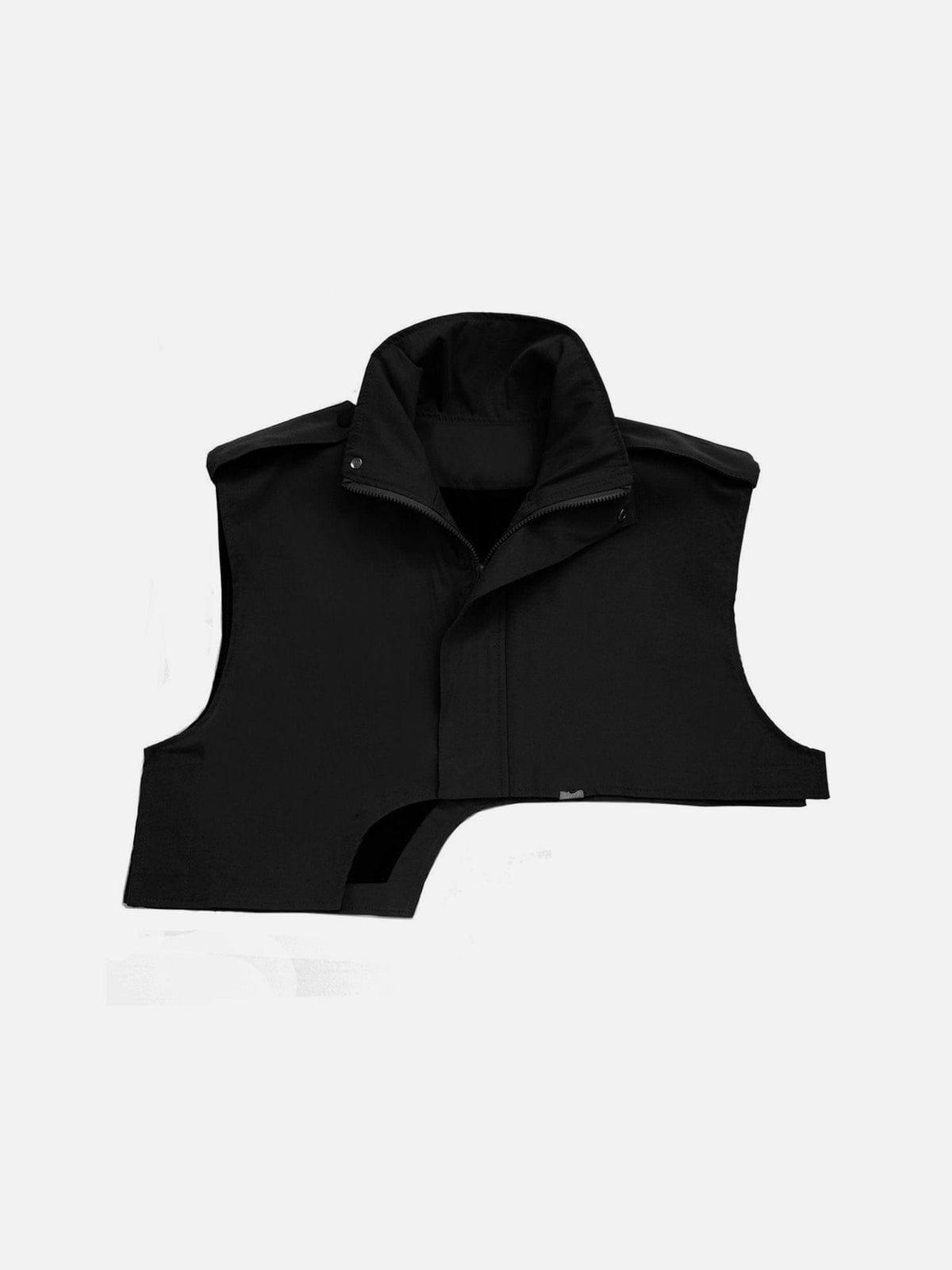 Function Irregular Cropped Vest
