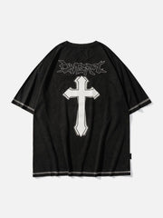 Cross Washed Graphic Tee