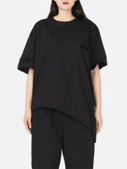 Hole Tilt Hem Tee
